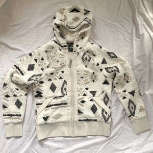 Womens The North Face Aztec fleece hoodie